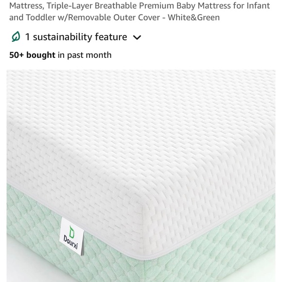 New Reversible Crib Mattress - Picture 4 of 8